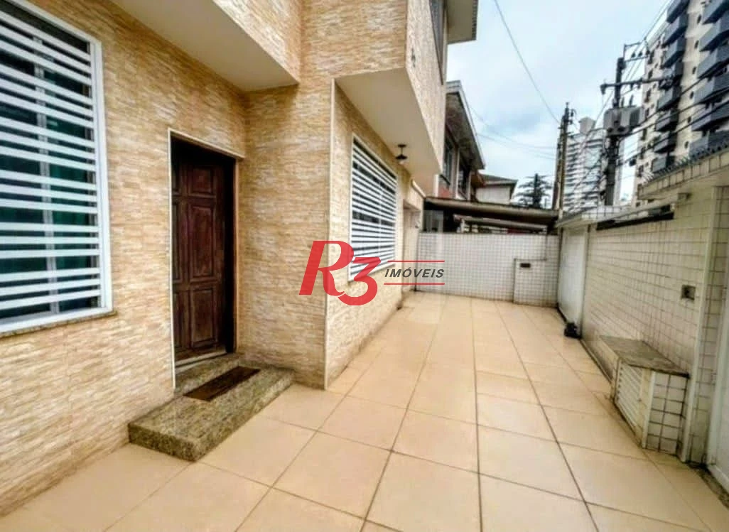 Sobrado com 3 dormitórios à venda, 208 m² por R$ 1.490.000,00 - Ponta da Praia - Santos/SP