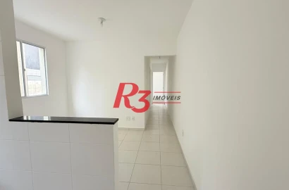 Apartamento com 2 dormitórios à venda, 47 m² por R$ 360.000,00 - Vila Voturuá - São Vicente/SP