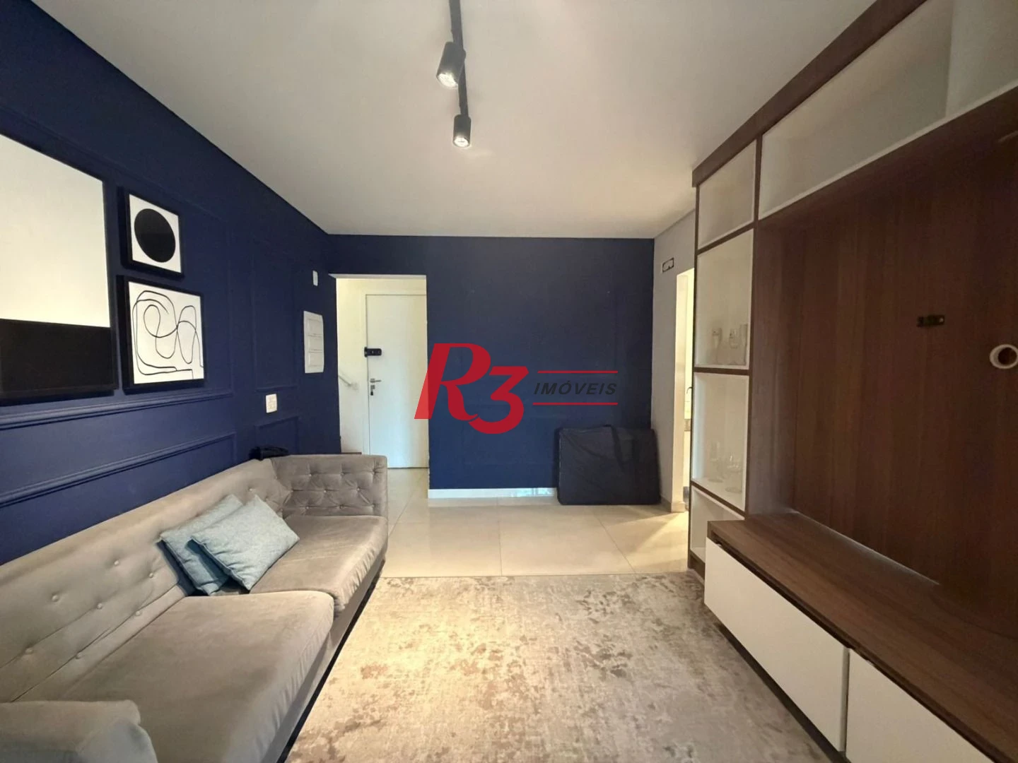 Cobertura com 1 dormitório à venda, 129 m² por R$ 1.330.000,00 - Pompéia - Santos/SP