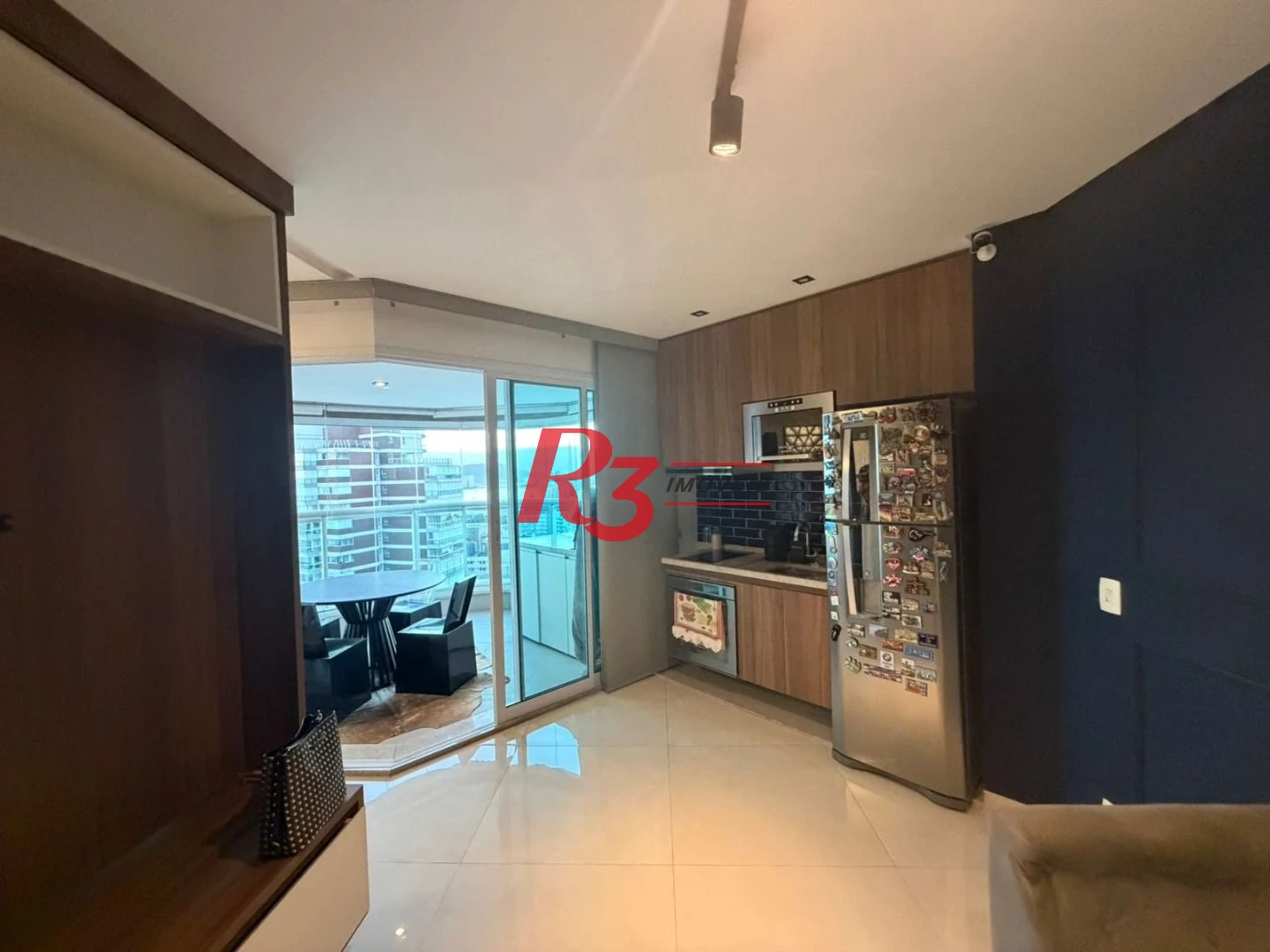 Cobertura com 1 dormitório à venda, 129 m² por R$ 1.330.000,00 - Pompéia - Santos/SP