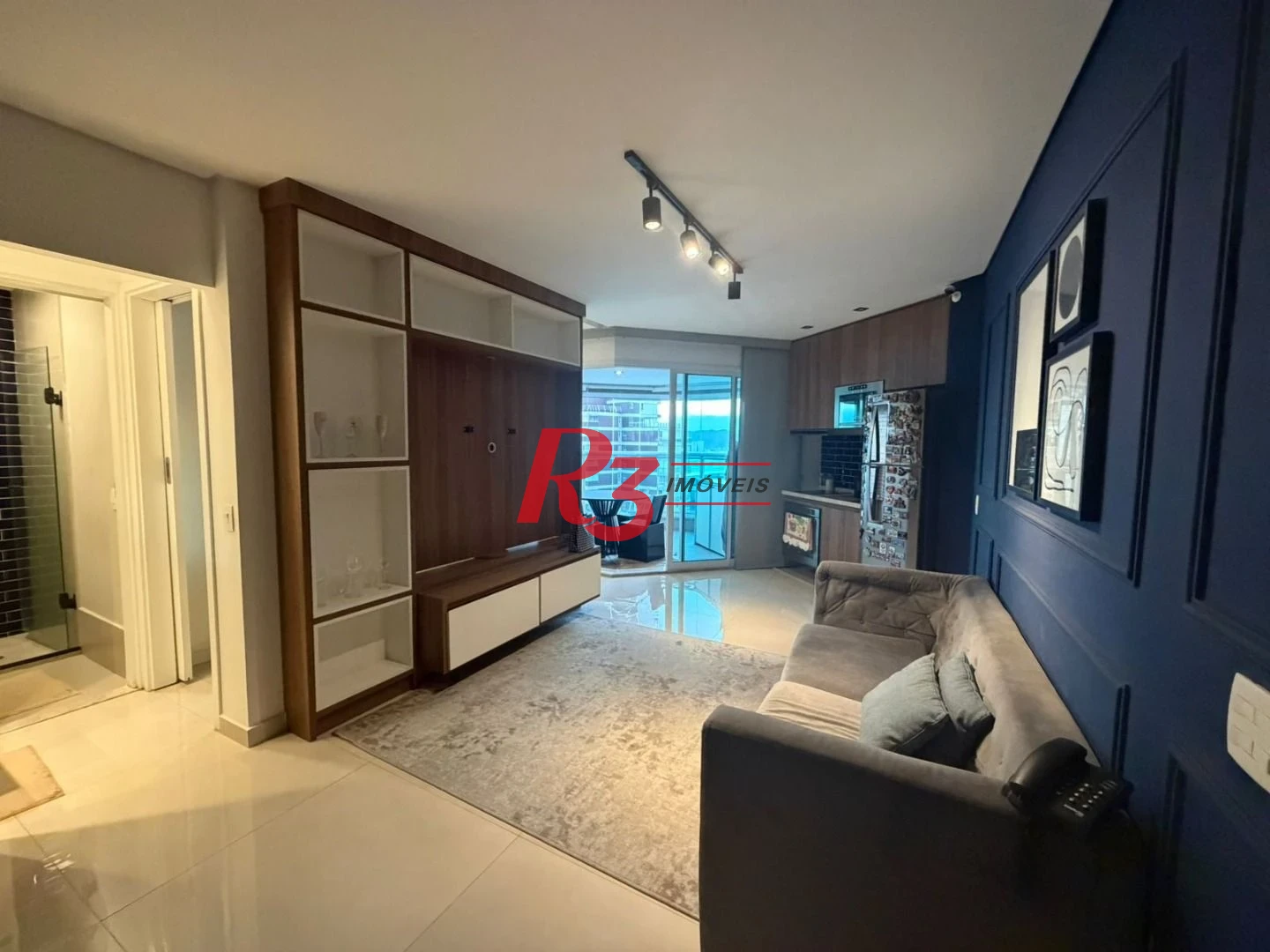 Cobertura com 1 dormitório à venda, 129 m² por R$ 1.330.000,00 - Pompéia - Santos/SP