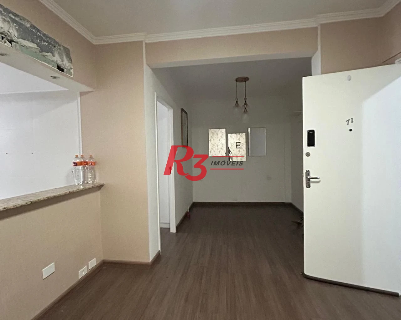 Apartamento com 1 dormitório à venda, 50 m² por R$ 355.000,00 - Pompéia - Santos/SP