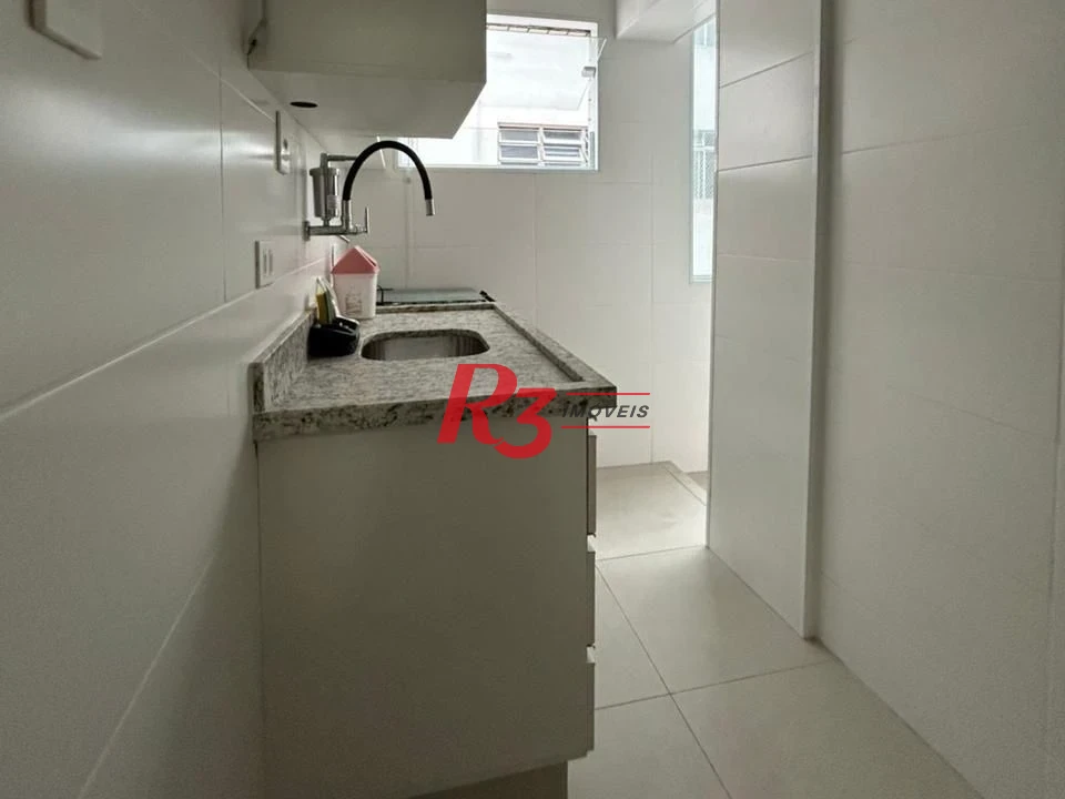 Apartamento com 1 dormitório à venda, 50 m² por R$ 355.000,00 - Pompéia - Santos/SP