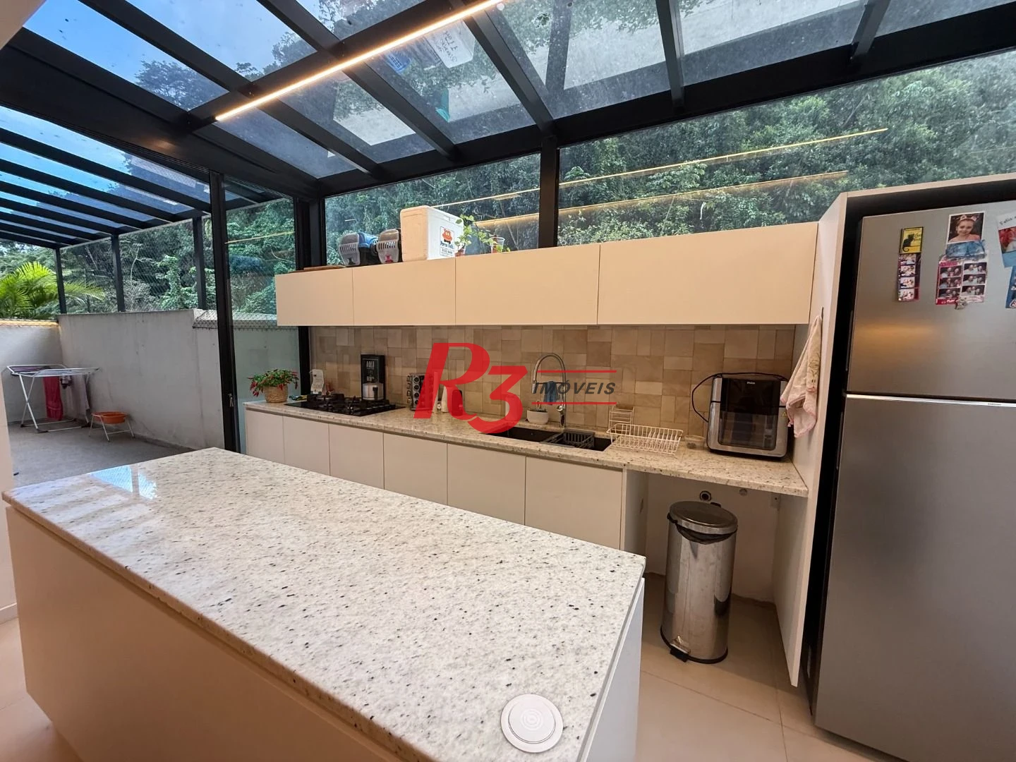 Apartamento Garden com 2 dormitórios à venda, 96 m² por R$ 1.080.000,00 - Marapé - Santos/SP