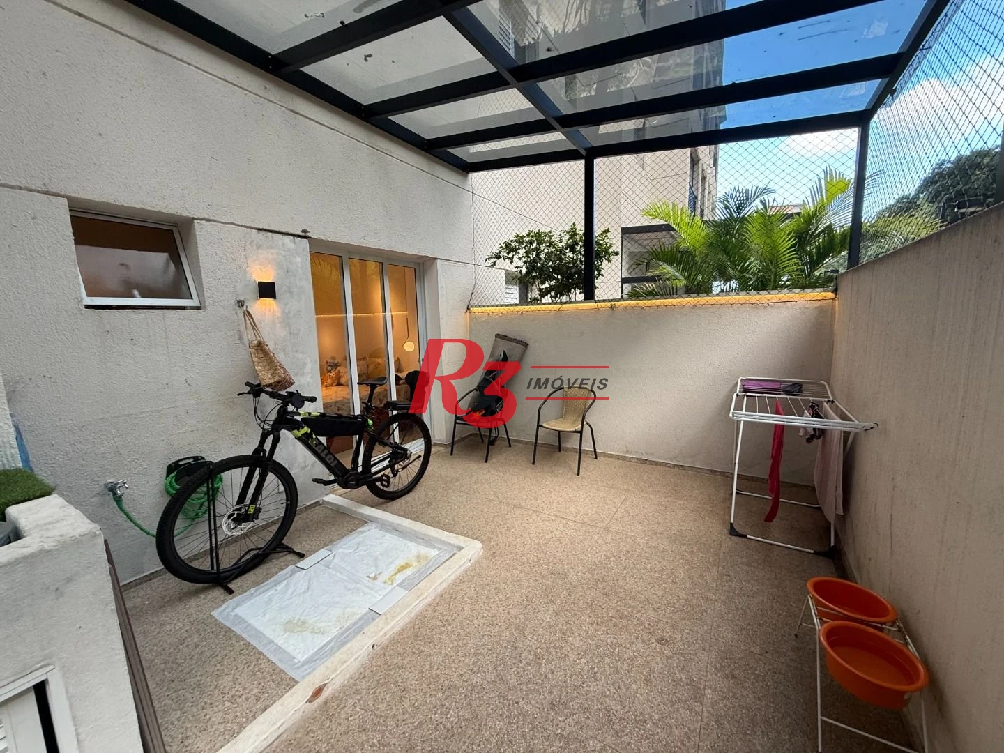 Apartamento Garden com 2 dormitórios à venda, 96 m² por R$ 1.080.000,00 - Marapé - Santos/SP