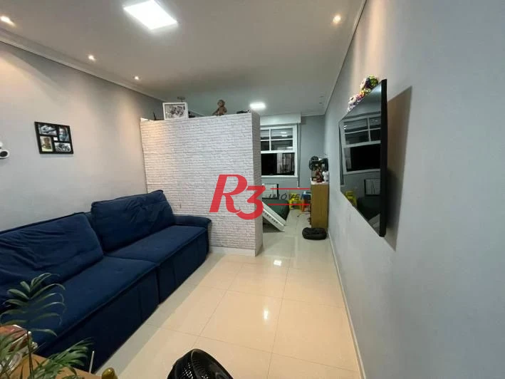 Kitnet com 1 dormitório à venda, 37 m² por R$ 300.000,00 - Boqueirão - Santos/SP