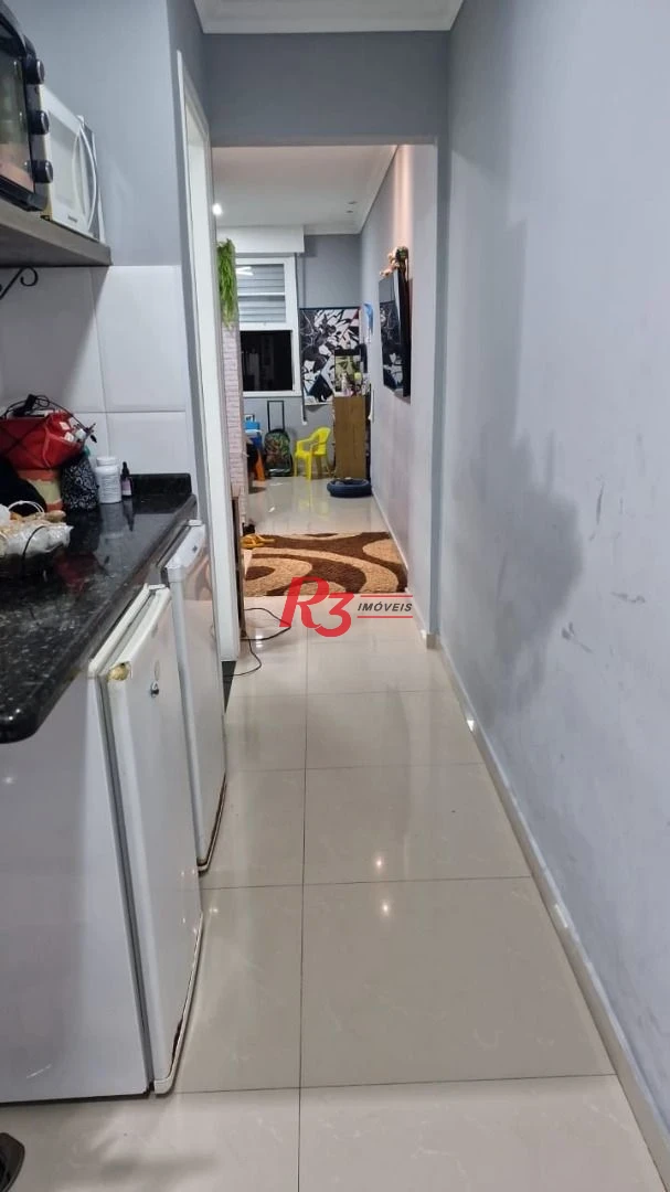 Kitnet com 1 dormitório à venda, 37 m² por R$ 300.000,00 - Boqueirão - Santos/SP