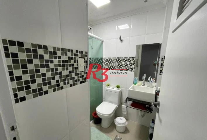 Kitnet com 1 dormitório à venda, 37 m² por R$ 300.000,00 - Boqueirão - Santos/SP