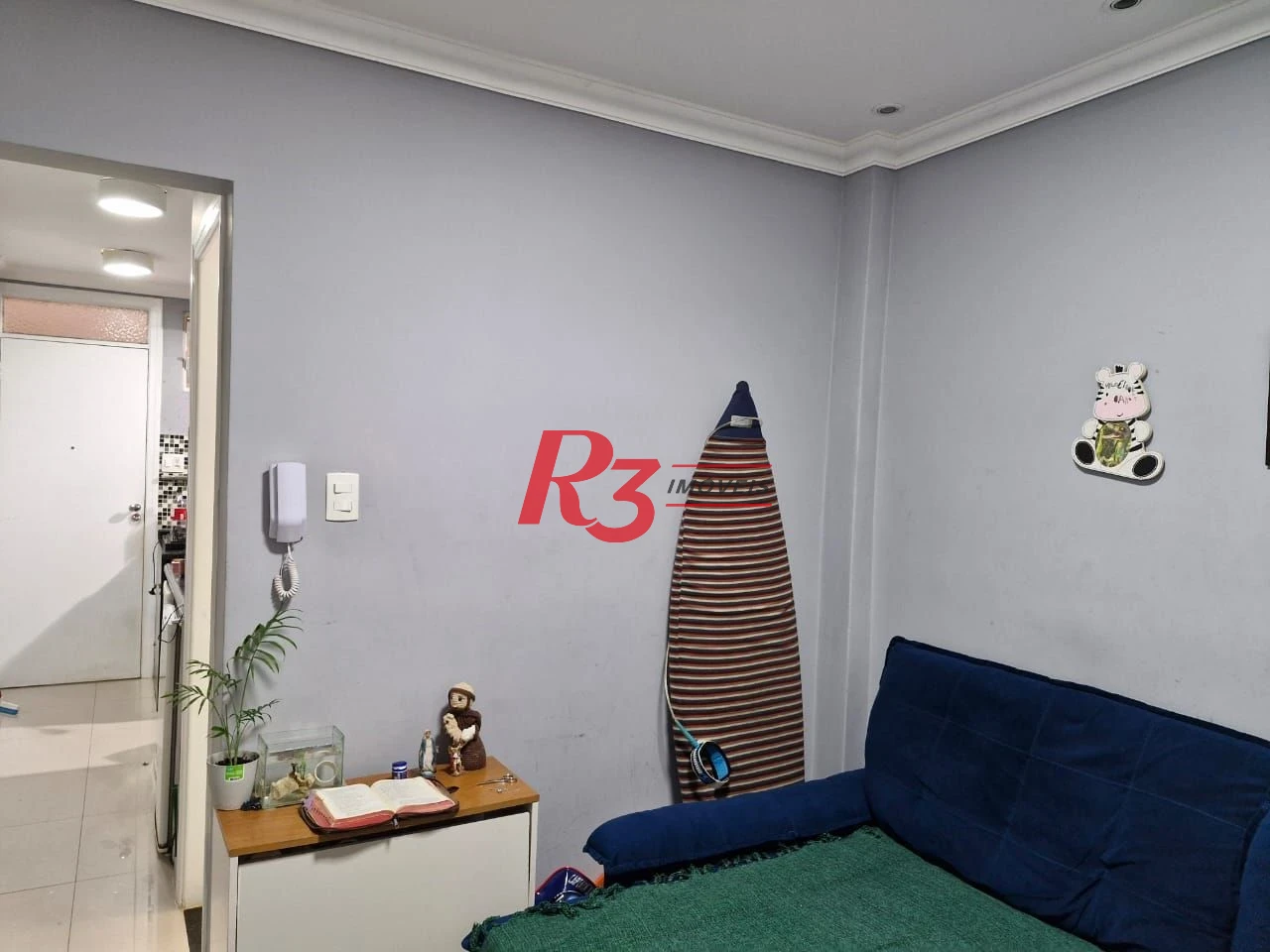 Kitnet com 1 dormitório à venda, 37 m² por R$ 300.000,00 - Boqueirão - Santos/SP