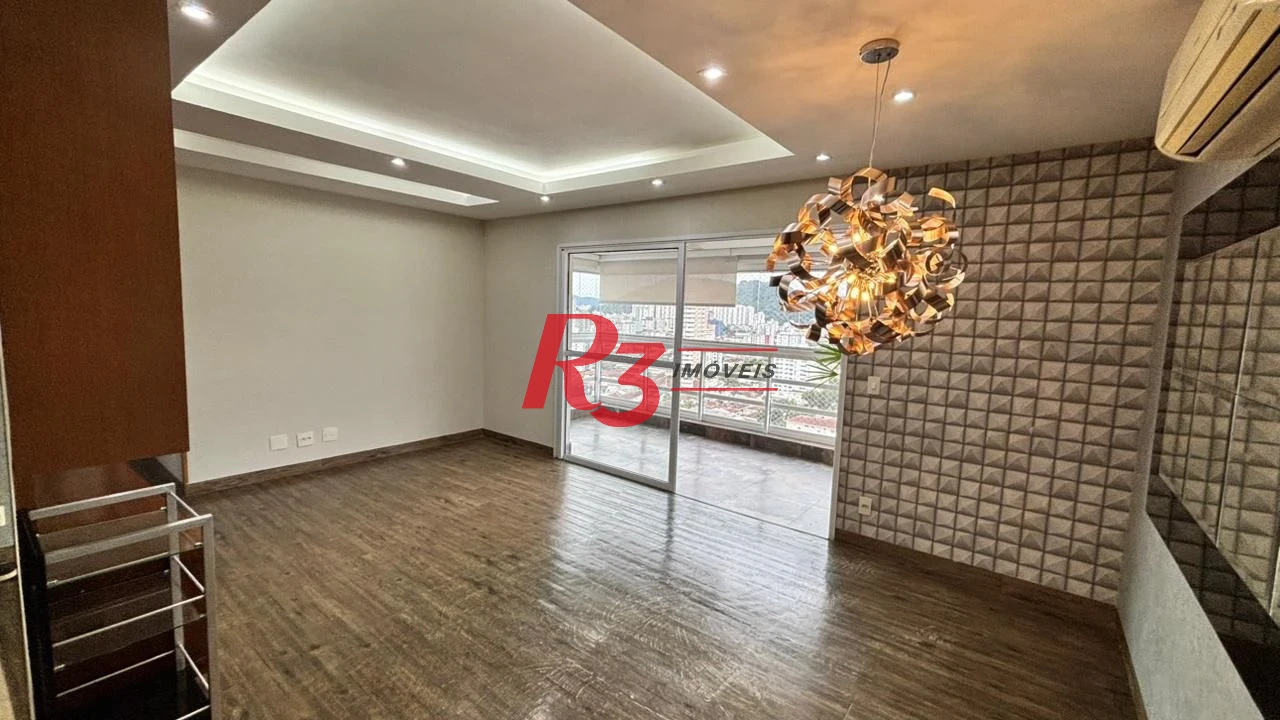 Apartamento com 3 dormitórios para alugar, 96 m² por R$ 6.600,00/mês - Vila Belmiro - Santos/SP