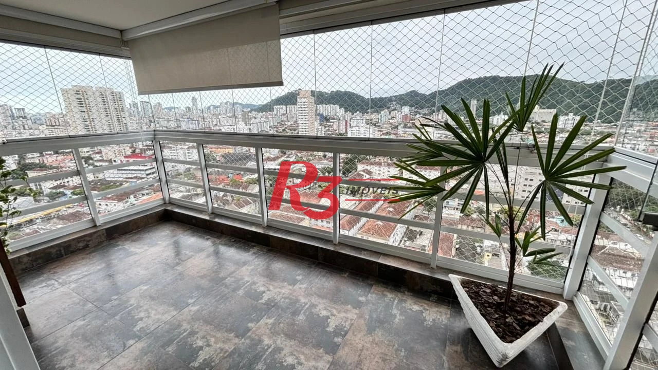 Apartamento com 3 dormitórios para alugar, 96 m² por R$ 6.600,00/mês - Vila Belmiro - Santos/SP