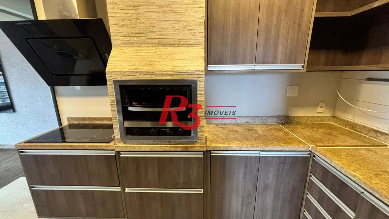 Apartamento com 3 dormitórios para alugar, 96 m² por R$ 6.600,00/mês - Vila Belmiro - Santos/SP