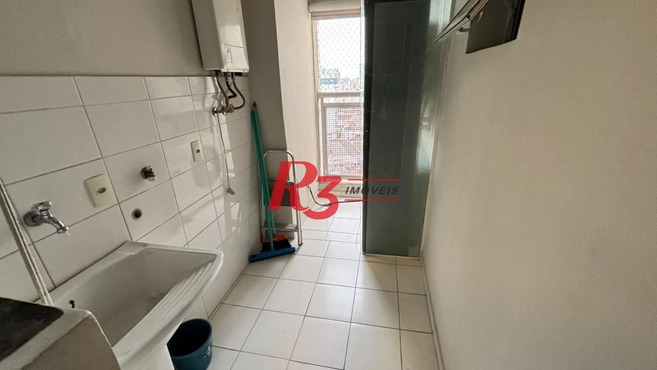 Apartamento com 3 dormitórios para alugar, 96 m² por R$ 6.600,00/mês - Vila Belmiro - Santos/SP