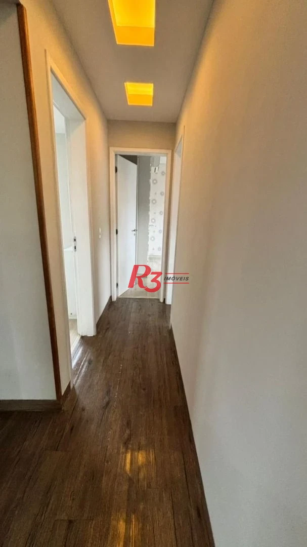 Apartamento com 3 dormitórios para alugar, 96 m² por R$ 6.600,00/mês - Vila Belmiro - Santos/SP