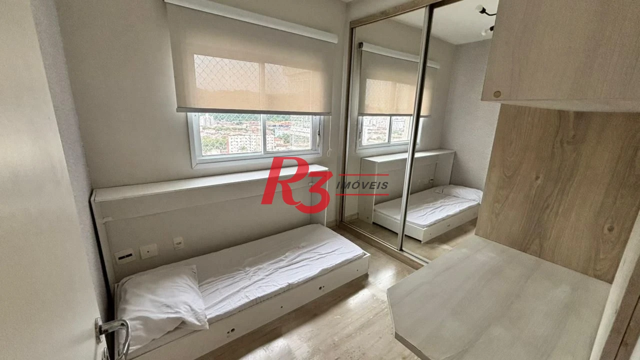 Apartamento com 3 dormitórios para alugar, 96 m² por R$ 6.600,00/mês - Vila Belmiro - Santos/SP