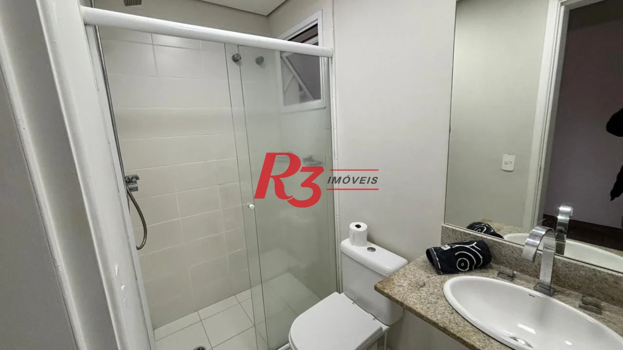 Apartamento com 3 dormitórios para alugar, 96 m² por R$ 6.600,00/mês - Vila Belmiro - Santos/SP