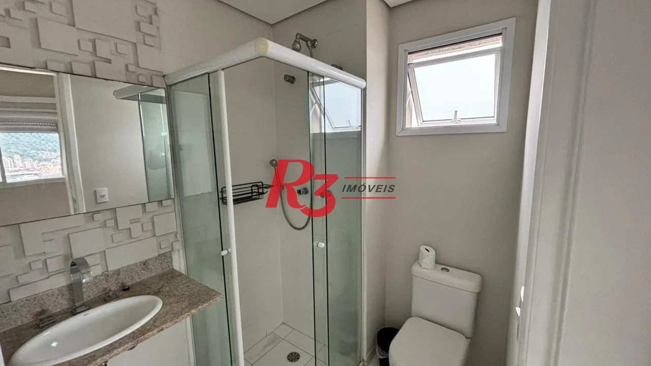 Apartamento com 3 dormitórios para alugar, 96 m² por R$ 6.600,00/mês - Vila Belmiro - Santos/SP