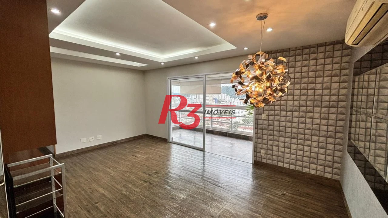 Apartamento com 3 dormitórios para alugar, 96 m² por R$ 6.600,00/mês - Vila Belmiro - Santos/SP