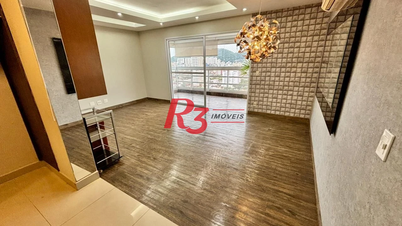 Apartamento com 3 dormitórios para alugar, 96 m² por R$ 6.600,00/mês - Vila Belmiro - Santos/SP