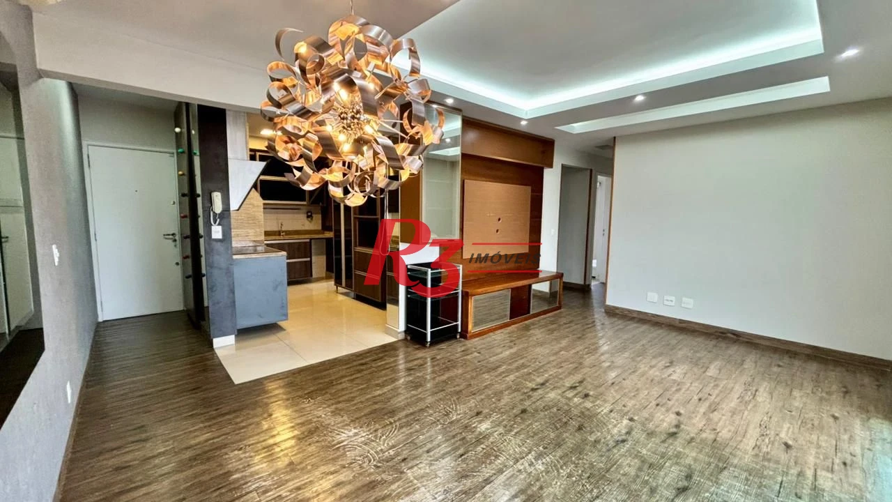 Apartamento com 3 dormitórios para alugar, 96 m² por R$ 6.600,00/mês - Vila Belmiro - Santos/SP