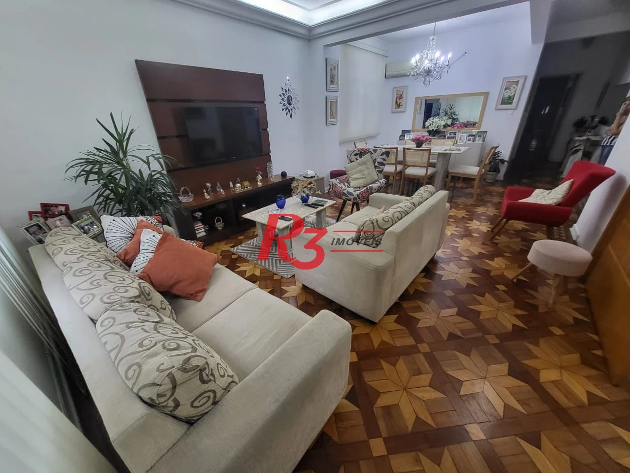 Apartamento com 3 dormitórios à venda, 183 m² por R$ 830.000,00 - Boqueirão - Santos/SP
