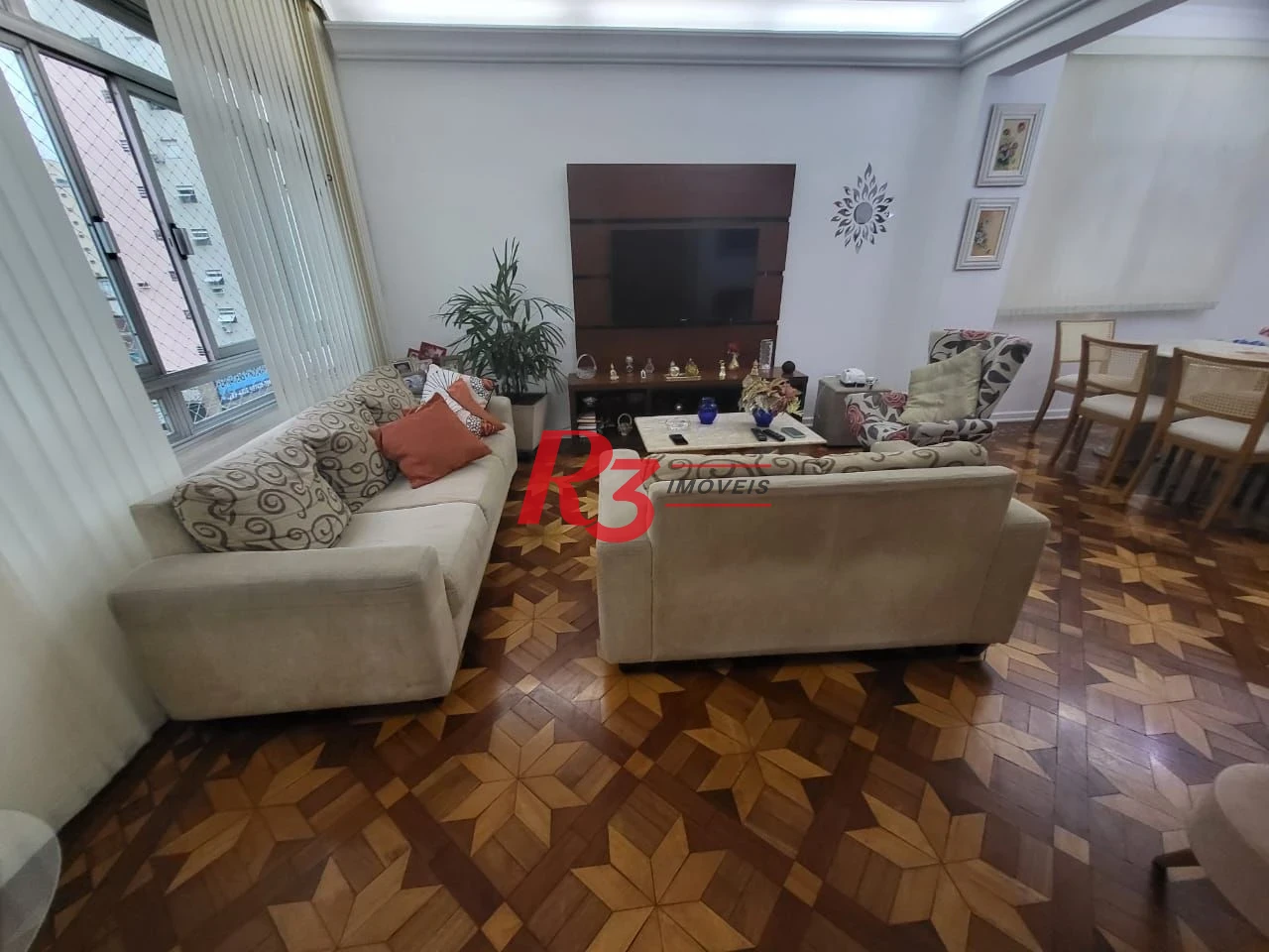 Apartamento com 3 dormitórios à venda, 183 m² por R$ 830.000,00 - Boqueirão - Santos/SP