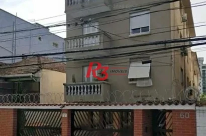 Apartamento com 2 dormitórios à venda, 60 m² por R$ 480.000,00 - Campo Grande - Santos/SP
