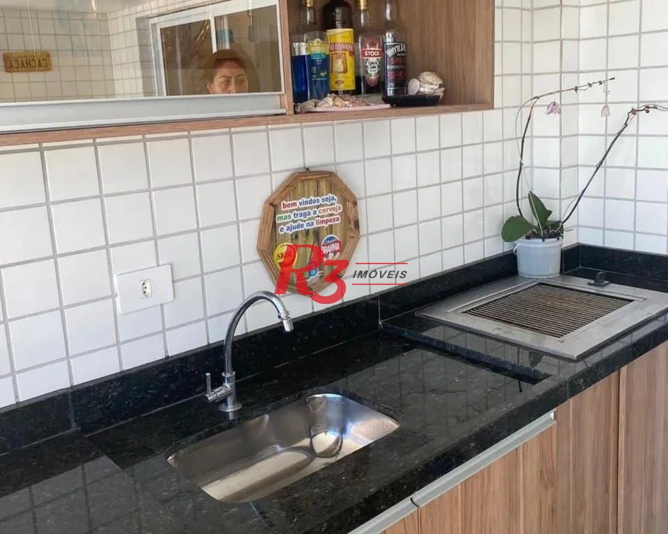 Apartamento com 2 dormitórios à venda, 155 m² por R$ 900.000,00 - Balneário Pires - Praia Grande/SP