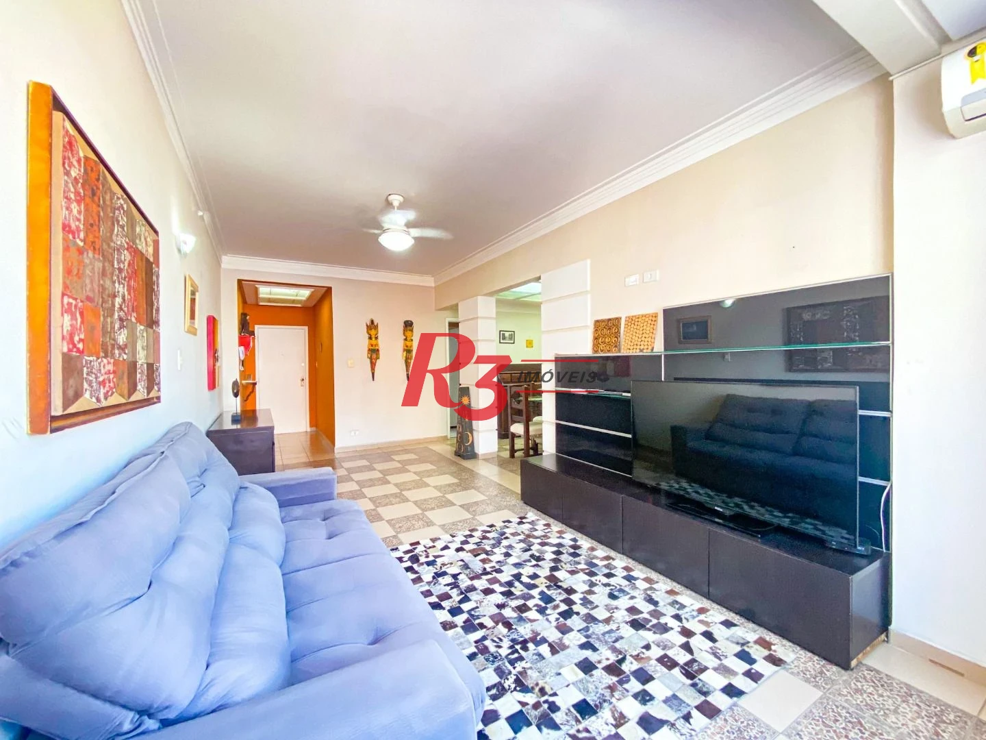Apartamento com 3 dormitórios, 130 m² - venda por R$ 910.000,00 ou aluguel por R$ 4.562,18/mês - Gonzaga - Santos/SP