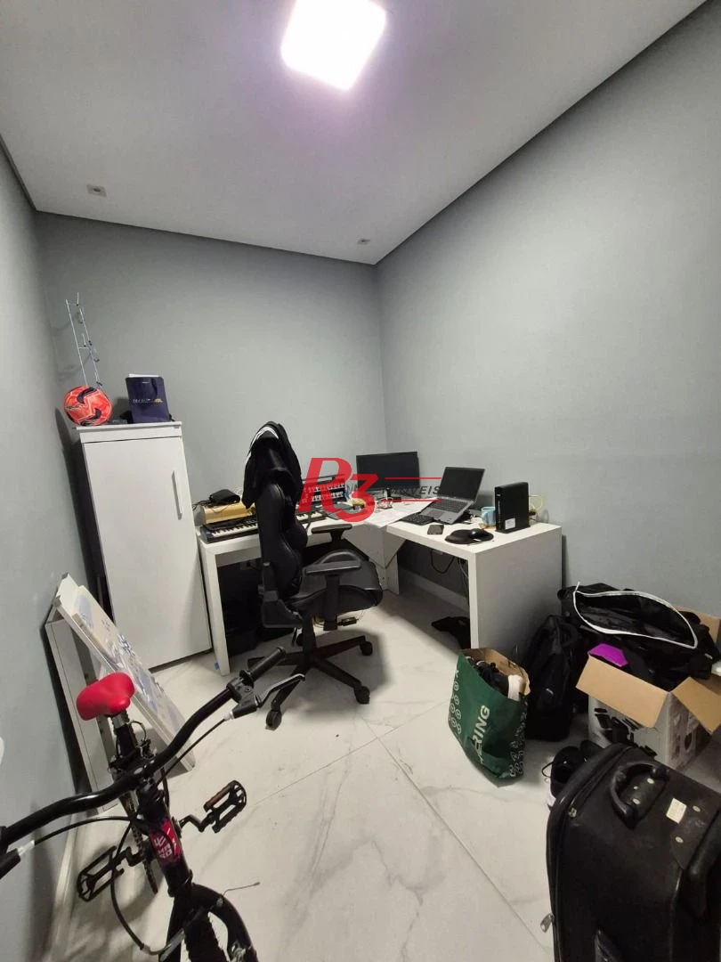 Apartamento com 3 dormitórios à venda, 135 m² por R$ 930.000,00 - Embaré - Santos/SP