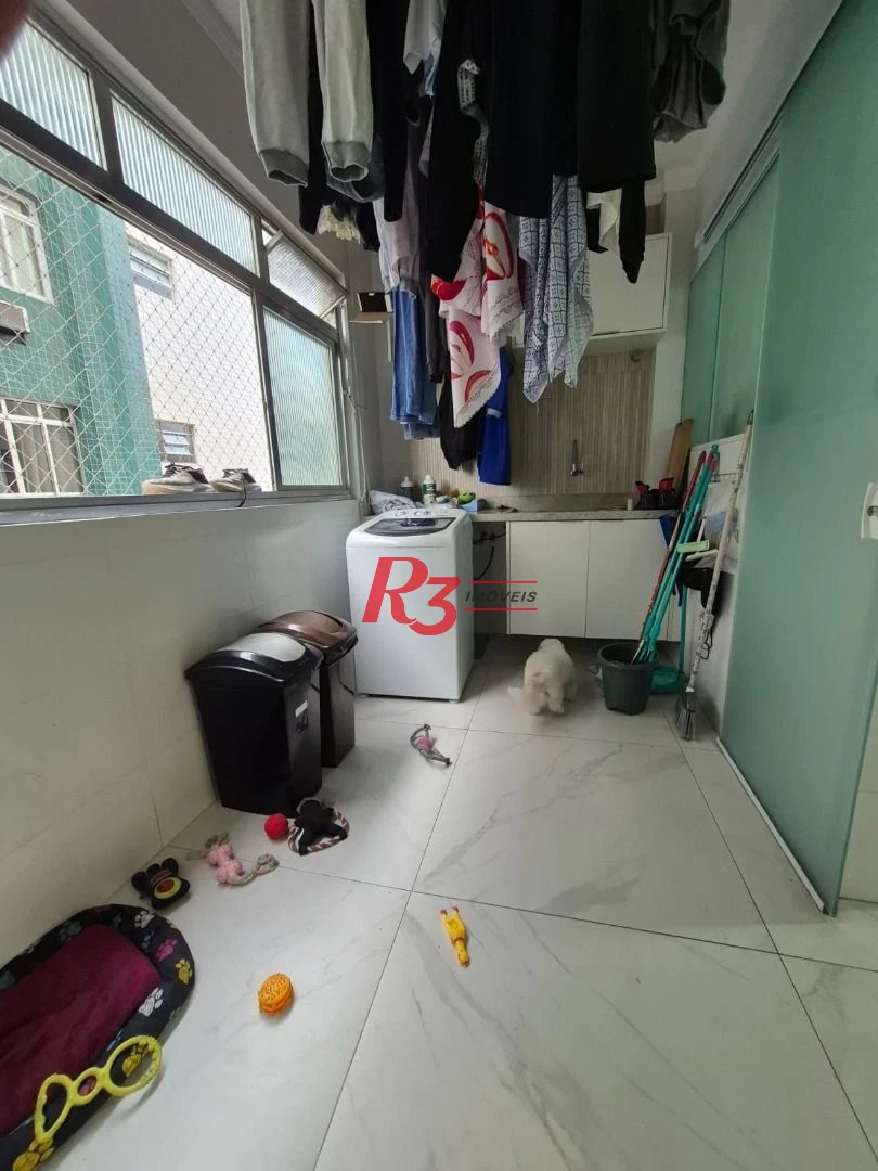 Apartamento com 3 dormitórios à venda, 135 m² por R$ 930.000,00 - Embaré - Santos/SP