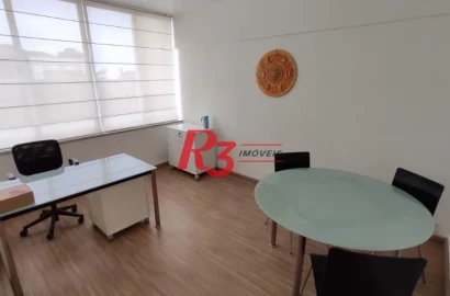 Sala à venda, 46 m² por R$ 200.000,00 - Centro - Santos/SP