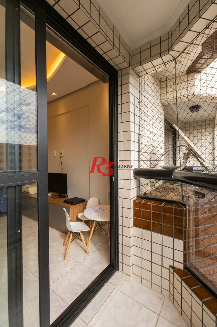 Apartamento com 2 dormitórios à venda, 81 m² por R$ 550.000,00 - Encruzilhada - Santos/SP