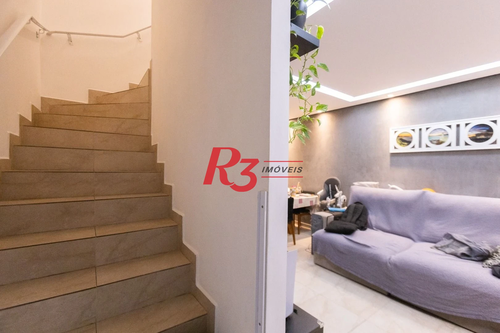 Village com 2 dormitórios à venda, 120 m² por R$ 750.000,00 - Marapé - Santos/SP