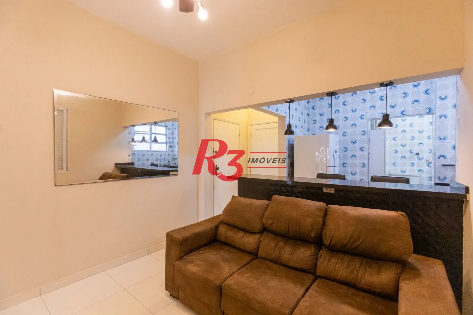 Apartamento com 2 dormitórios para alugar, 74 m² por R$ 5.218,00/mês - Ponta da Praia - Santos/SP