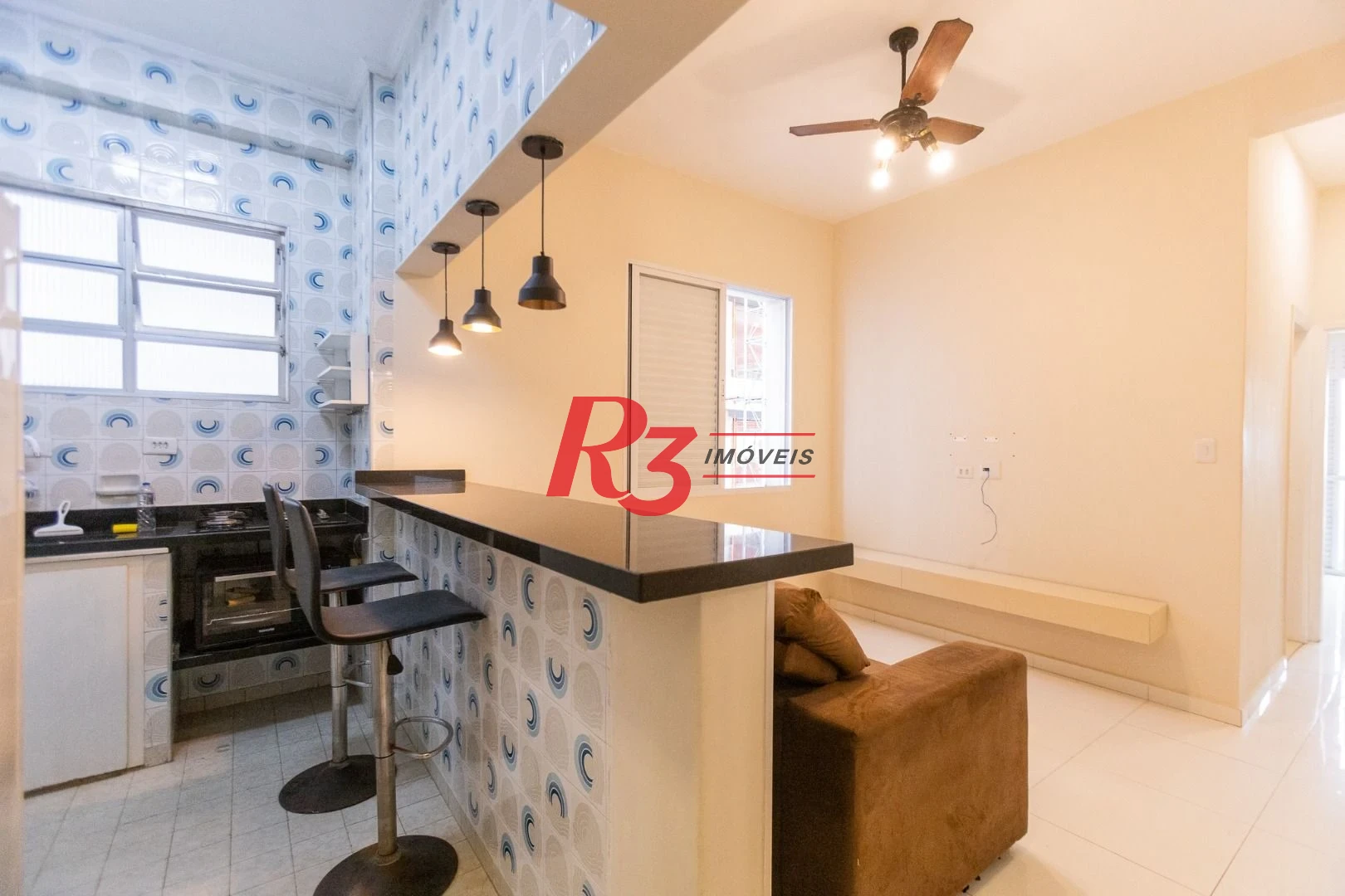 Apartamento com 2 dormitórios para alugar, 74 m² por R$ 5.218,00/mês - Ponta da Praia - Santos/SP