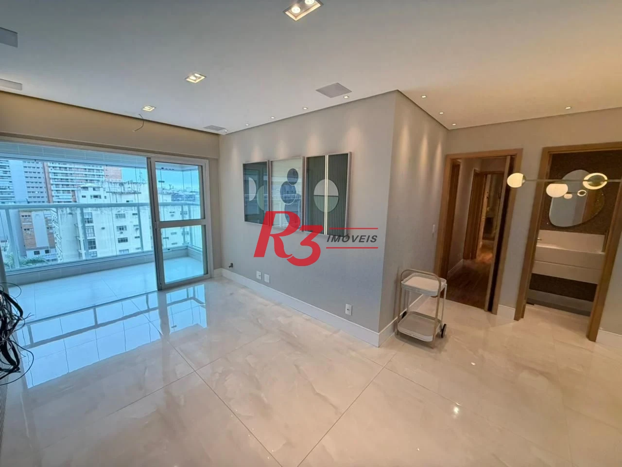 Apartamento com 3 dormitórios à venda, 100 m² por R$ 1.998.000,00 - Gonzaga - Santos/SP