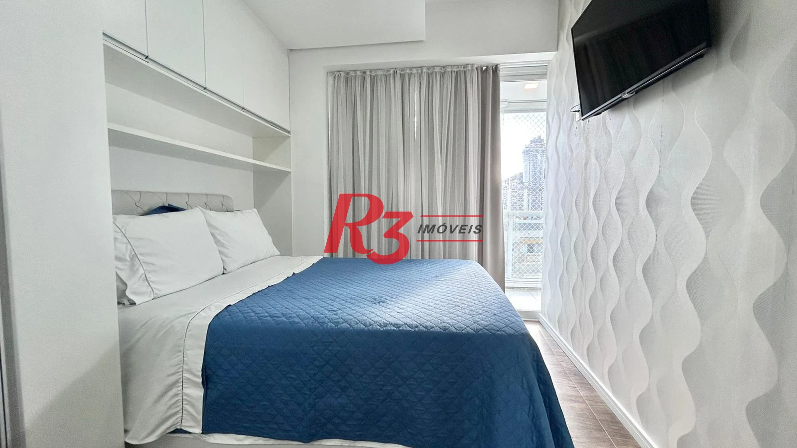 Apartamento com 1 dormitório para alugar, 50 m² por R$ 6.500,00/mês - Pompéia - Santos/SP