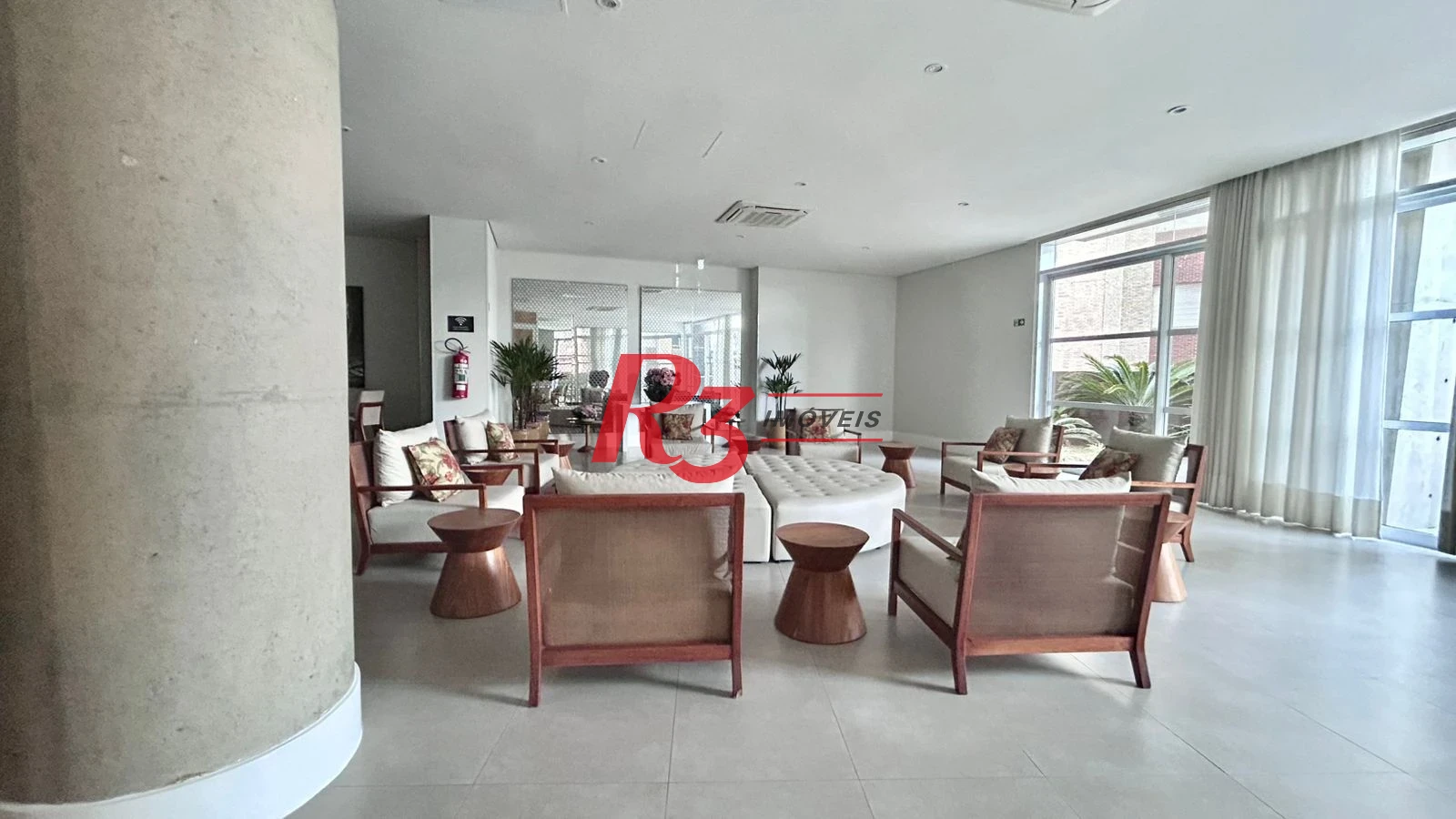 Apartamento com 1 dormitório para alugar, 50 m² por R$ 6.500,00/mês - Pompéia - Santos/SP