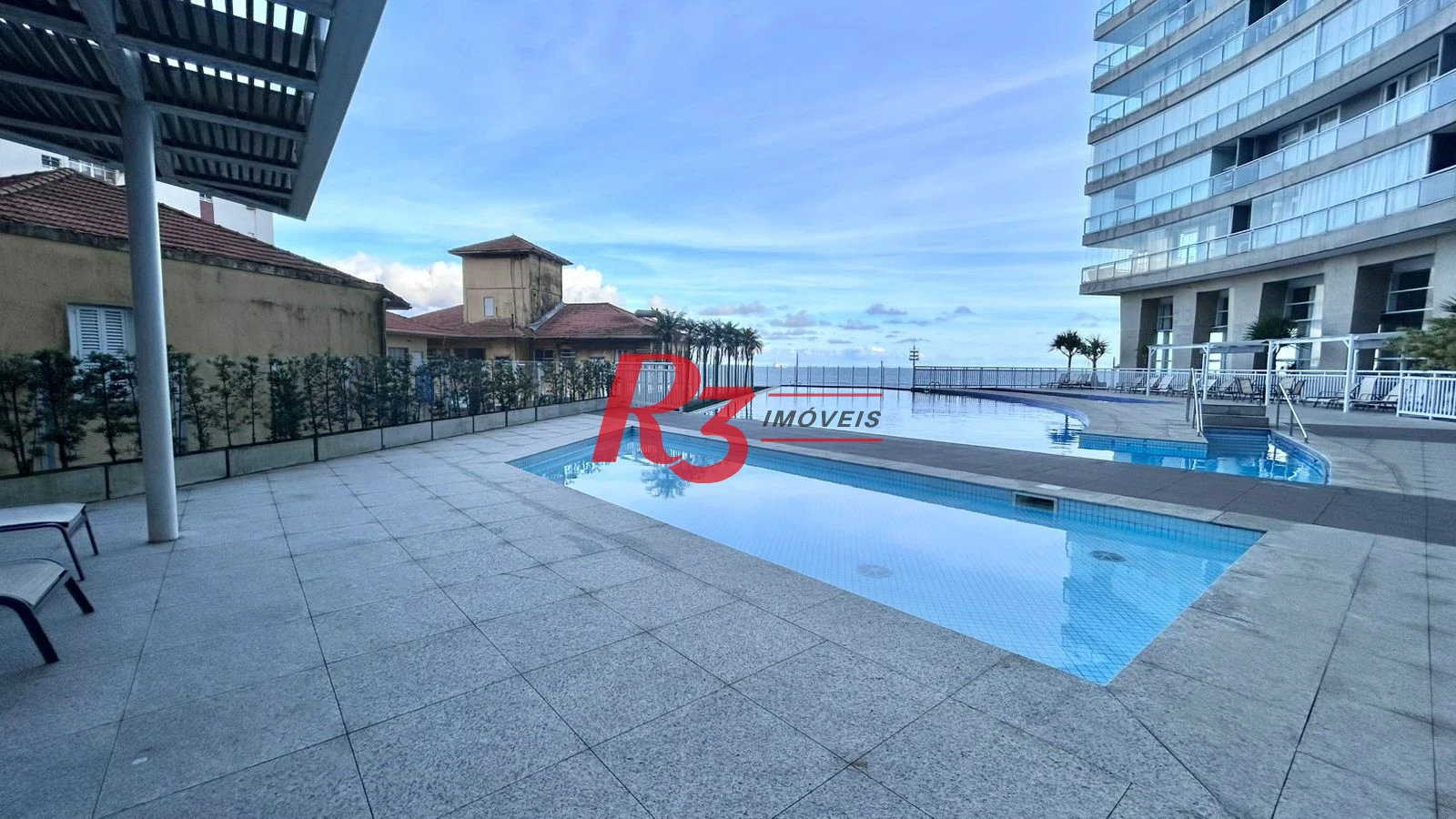 Apartamento com 1 dormitório para alugar, 50 m² por R$ 6.500,00/mês - Pompéia - Santos/SP