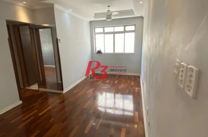 Apartamento com 2 dormitórios à venda, 63 m² por R$ 385.000,00 - Aparecida - Santos/SP