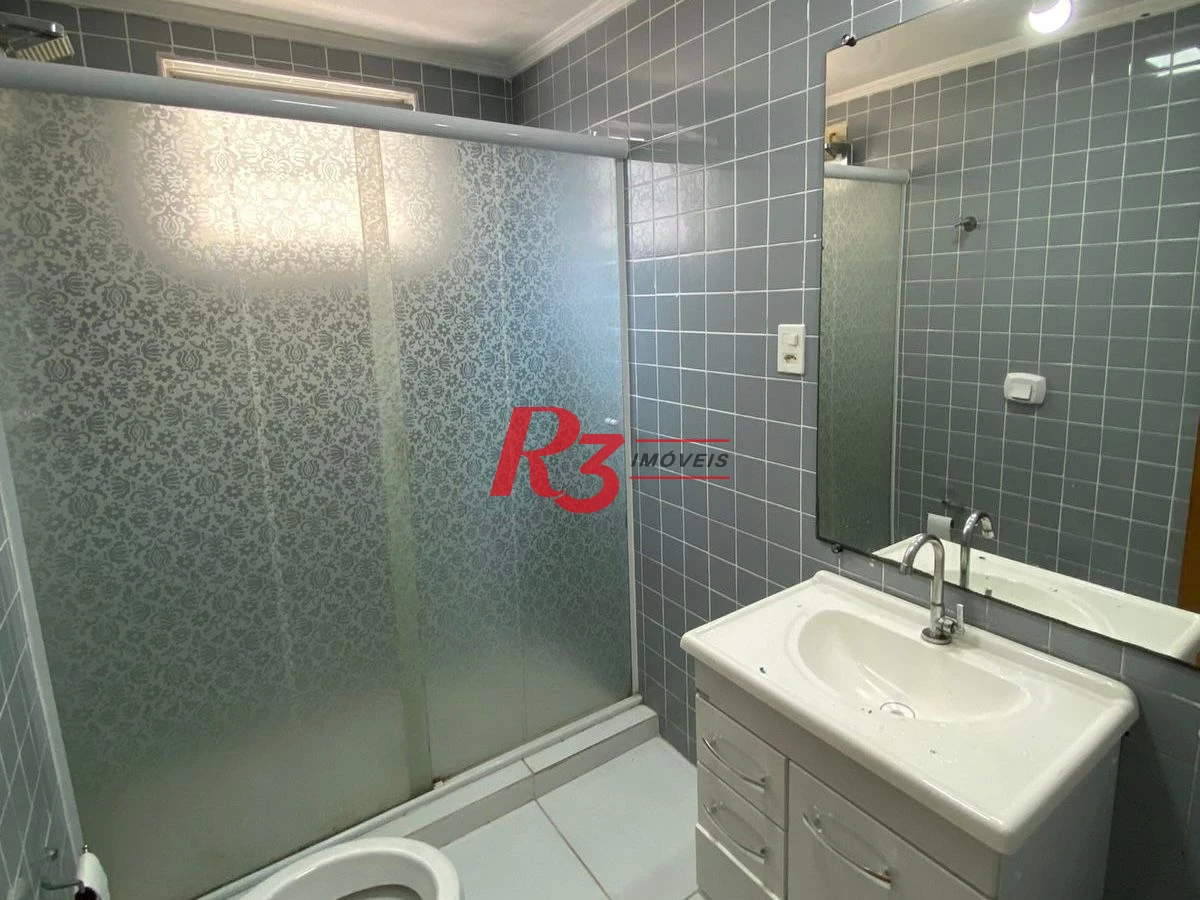 Apartamento com 2 dormitórios à venda, 63 m² por R$ 385.000,00 - Aparecida - Santos/SP