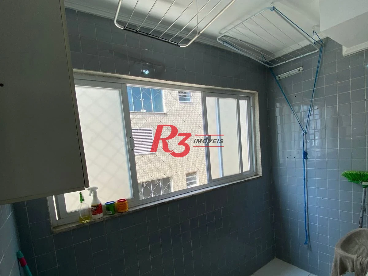 Apartamento com 2 dormitórios à venda, 63 m² por R$ 385.000,00 - Aparecida - Santos/SP