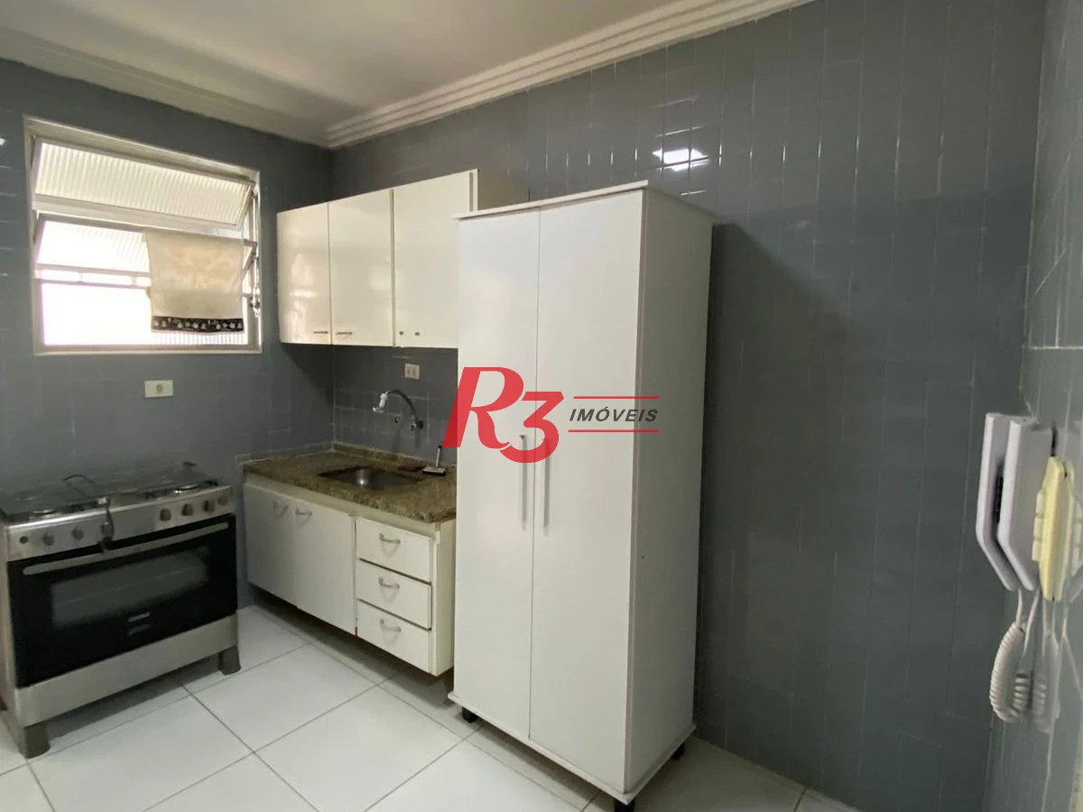 Apartamento com 2 dormitórios à venda, 63 m² por R$ 385.000,00 - Aparecida - Santos/SP