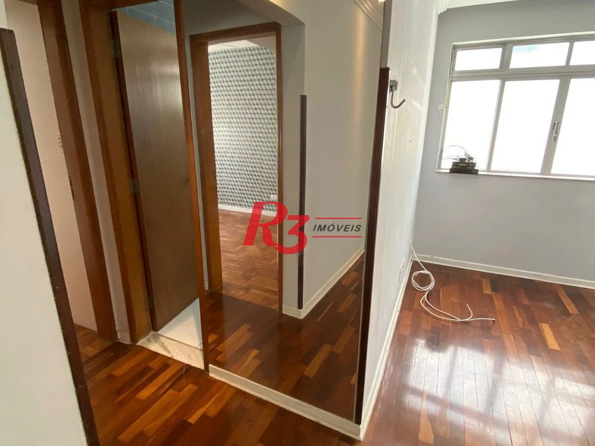 Apartamento com 2 dormitórios à venda, 63 m² por R$ 385.000,00 - Aparecida - Santos/SP