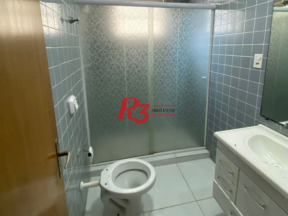 Apartamento com 2 dormitórios à venda, 63 m² por R$ 385.000,00 - Aparecida - Santos/SP