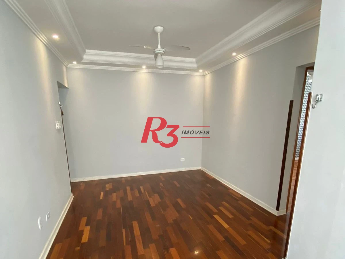 Apartamento com 2 dormitórios à venda, 63 m² por R$ 385.000,00 - Aparecida - Santos/SP