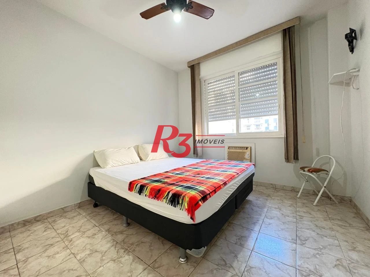 Apartamento com 1 dormitório para alugar, 67 m² por R$ 3.200,02/mês - Boqueirão - Santos/SP