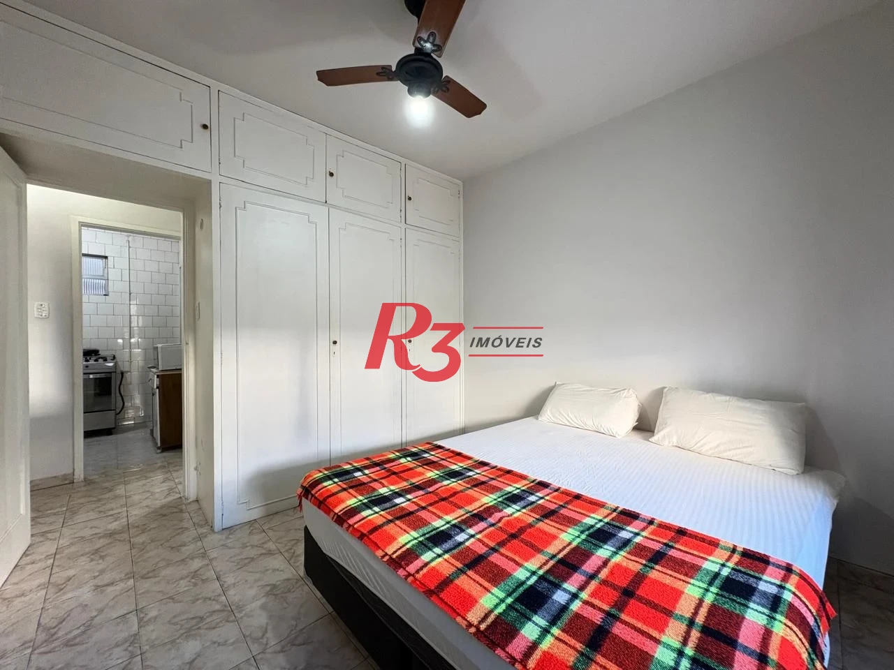 Apartamento com 1 dormitório para alugar, 67 m² por R$ 3.200,02/mês - Boqueirão - Santos/SP