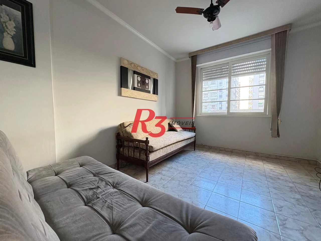 Apartamento com 1 dormitório para alugar, 67 m² por R$ 3.200,02/mês - Boqueirão - Santos/SP
